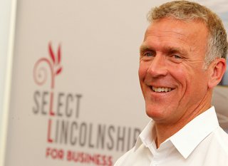 Visit by cricketer Alec Stewart