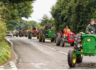 Lincolnshire Showground Tractor Run in Aid of LIVES and Lincolnshire Agricultural Society (LAS)